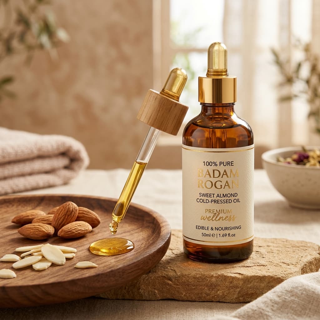 100% Pure Badam Rogan (Sweet Almond Oil)